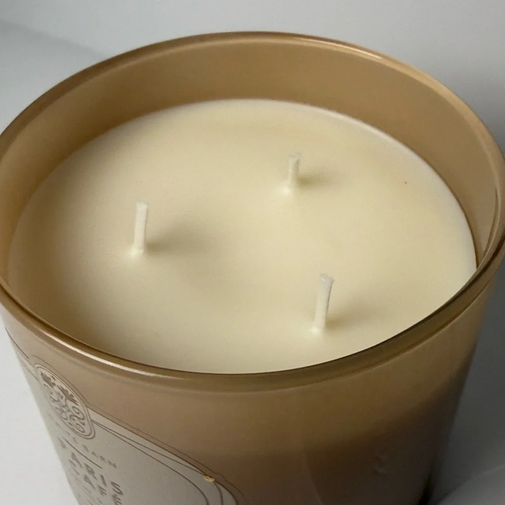 Bath & Body Works Paris Cafe 3 Wick Candle With White Lid by White Barn